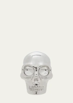 McQueenMen's Skull Stud Earring, Single