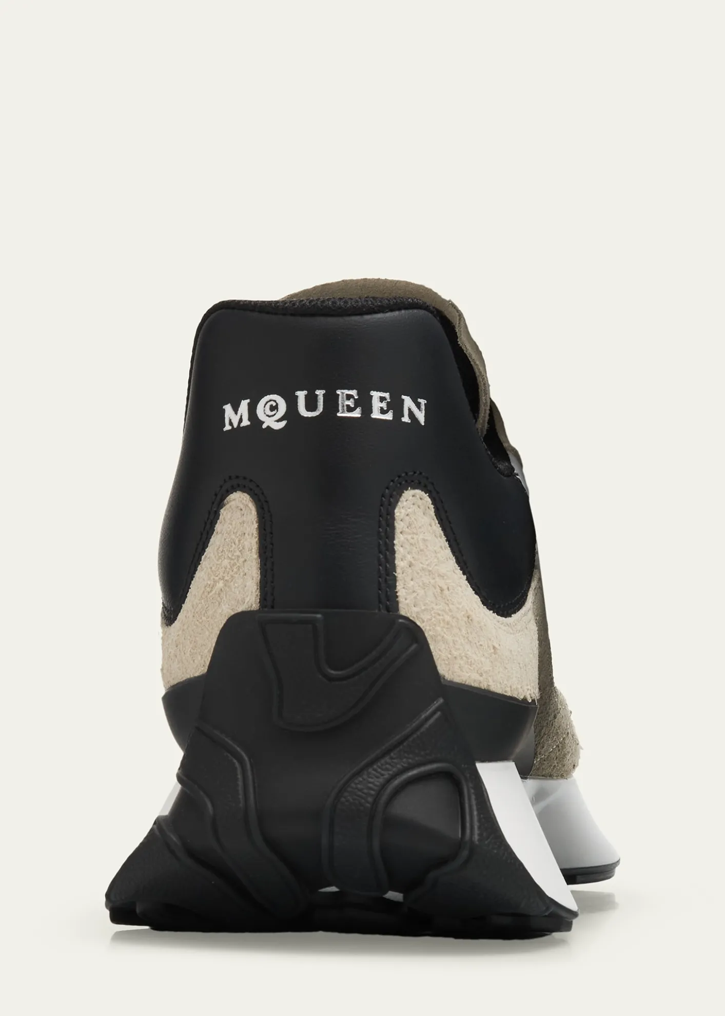 McQueenMen's Sprint Runner Mixed Media Sneakers
