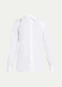 McQueenMen's T-Chain Harness Sport Shirt