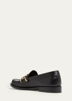 McQueenMen's Wishbone Leather Moccasin Loafers