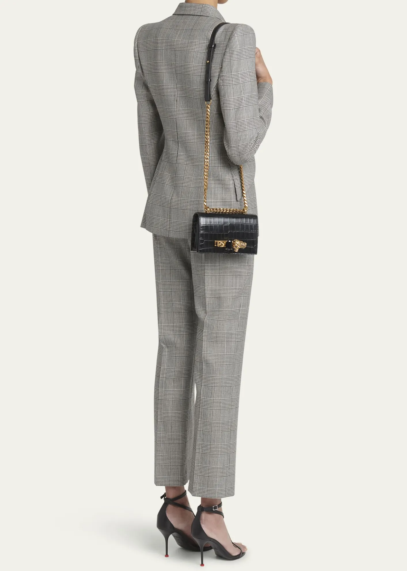 McQueenMini Jeweled Satchel Bag