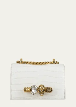McQueenMini Jeweled Satchel Bag