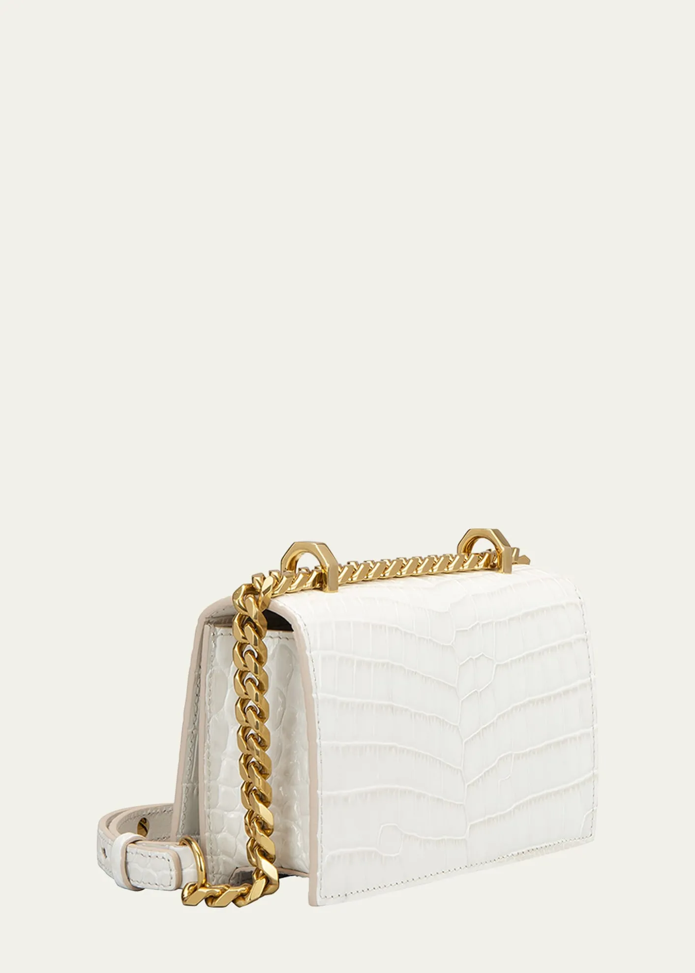 McQueenMini Jeweled Satchel Bag