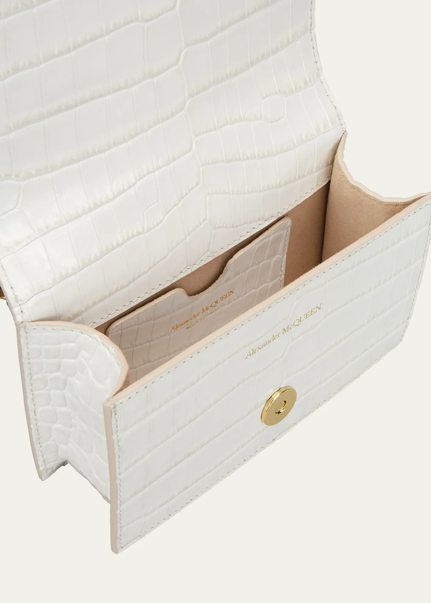 McQueenMini Jeweled Satchel Bag