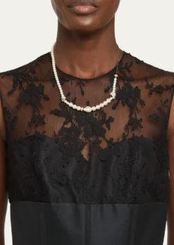 McQueenPearly Skull Necklace