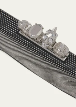 McQueenPunk Studded Flat Pouch Bag