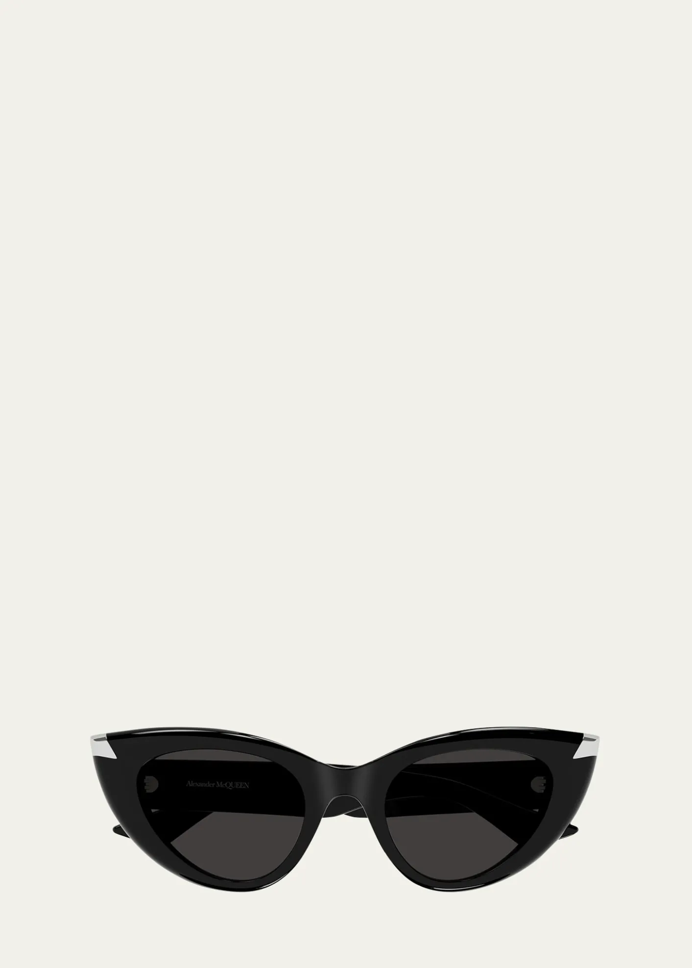 McQueenSleek Acetate Cat-Eye Sunglasses