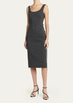 McQueenSleeveless Laced Sheath Dress