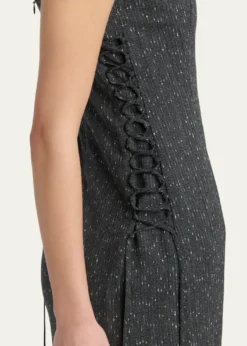 McQueenSleeveless Laced Sheath Dress