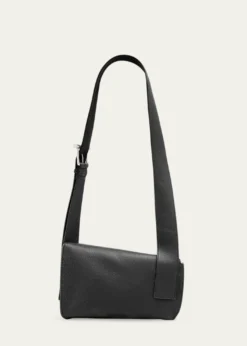 McQueenSling Leather Crossbody Bag