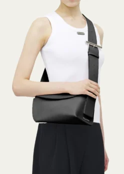 McQueenSling Leather Crossbody Bag
