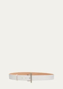 McQueenT-Bar Skinny Leather Belt