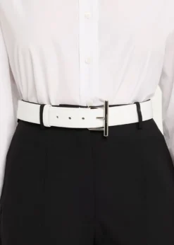 McQueenT-Bar Skinny Leather Belt