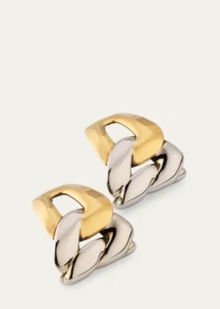 McQueenTwo-Tone Chain Earrings