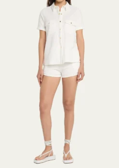 Melissa OdabashHarley Drawstring Shorts