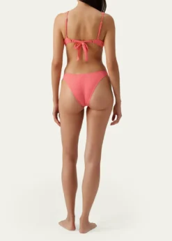 Melissa OdabashNoto Ribbed Bikini Top
