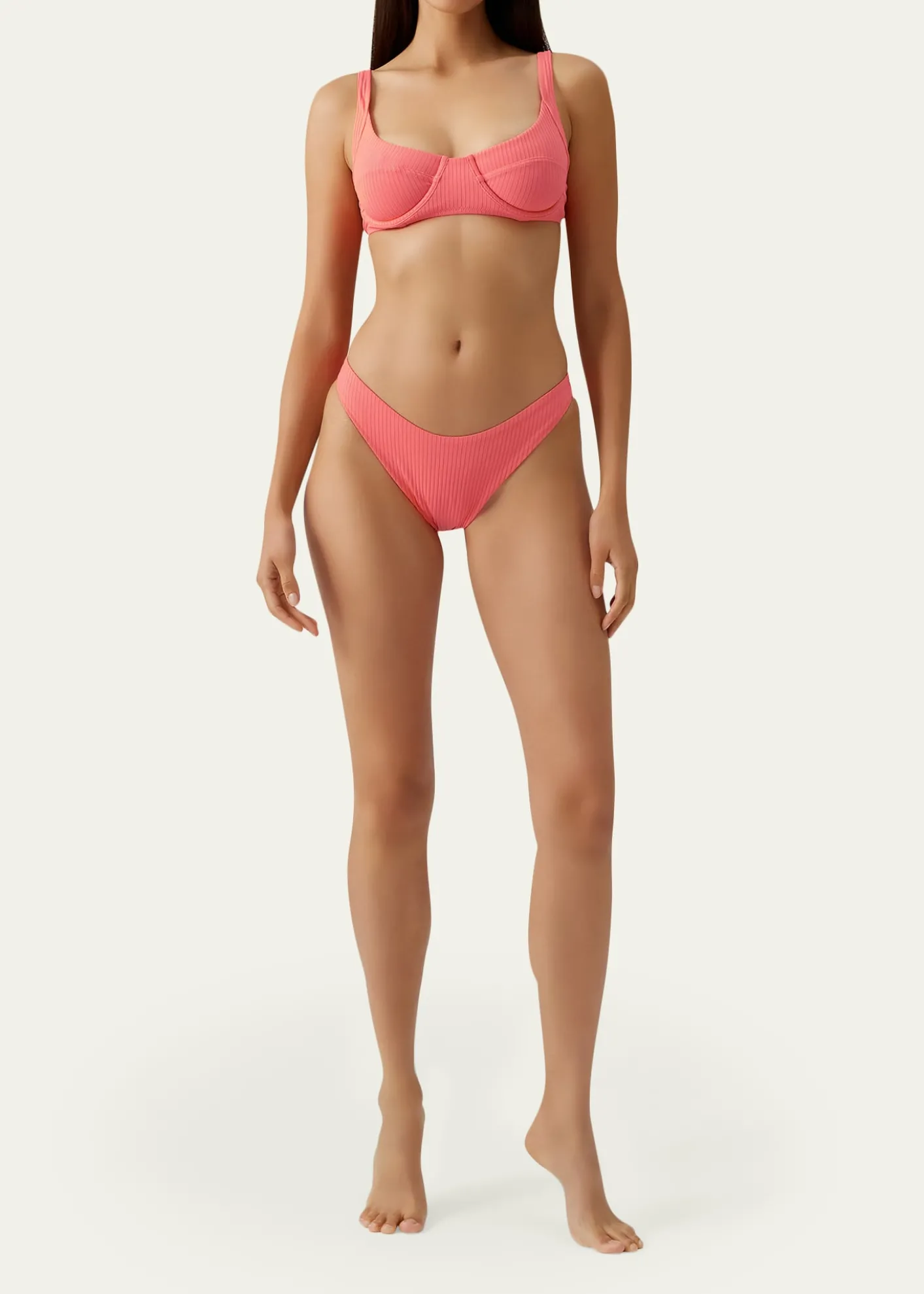 Melissa OdabashNoto V-Cut Bikini Bottoms