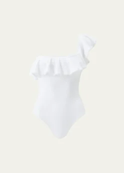 Melissa OdabashTennessee Asymmetric One-Piece Swimsuit