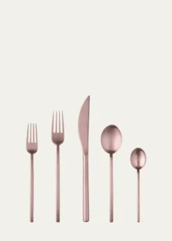 MepraDue Ice Champagne 5-Piece Flatware Set