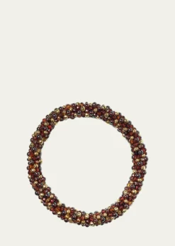 Meredith Frederick14K Yellow Gold and Garnet Greer Bracelet