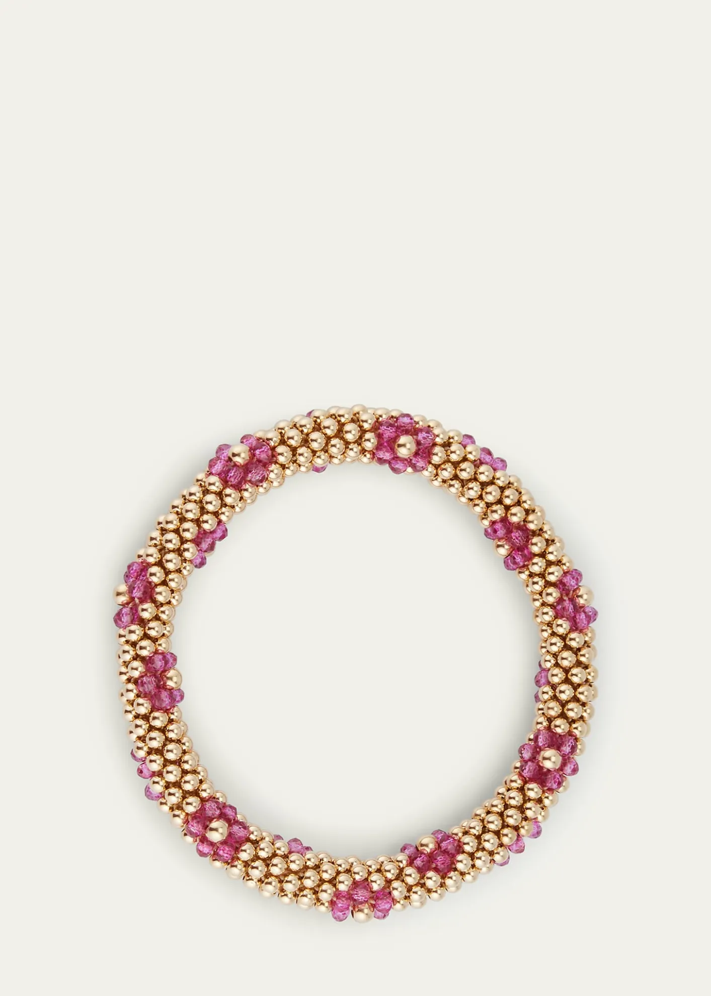 Meredith FrederickDaisy Zircon Bracelet, Pink
