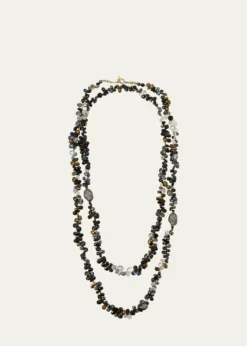 Meredith FrederickDominique Onyx Mixed-Stone Necklace