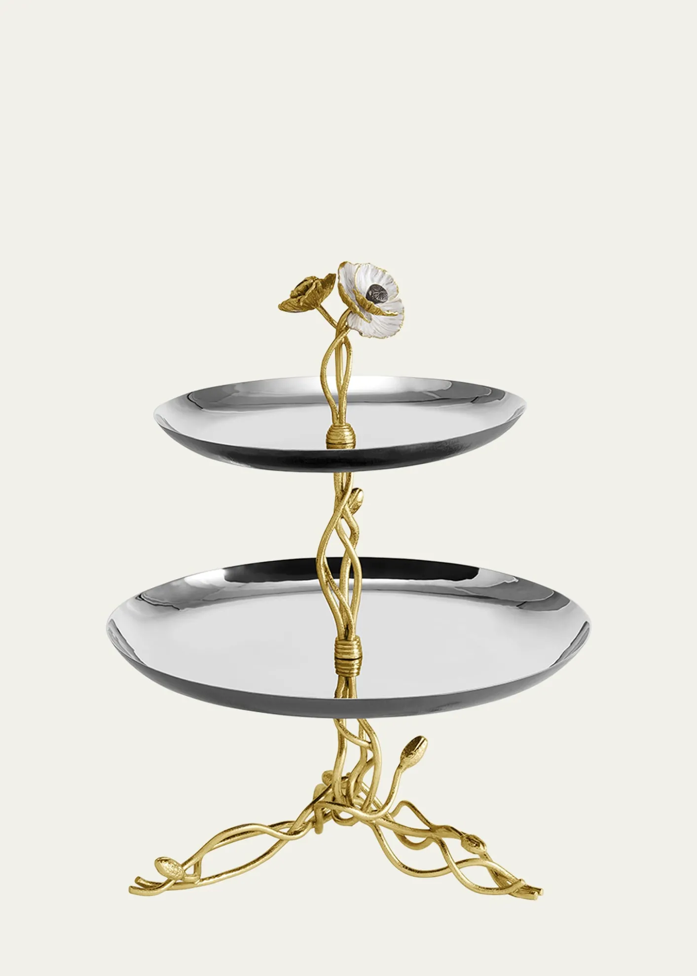 Michael AramAnemone Two-Tier Etagere