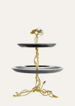 Michael AramAnemone Two-Tier Etagere