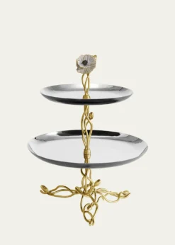Michael AramAnemone Two-Tier Etagere