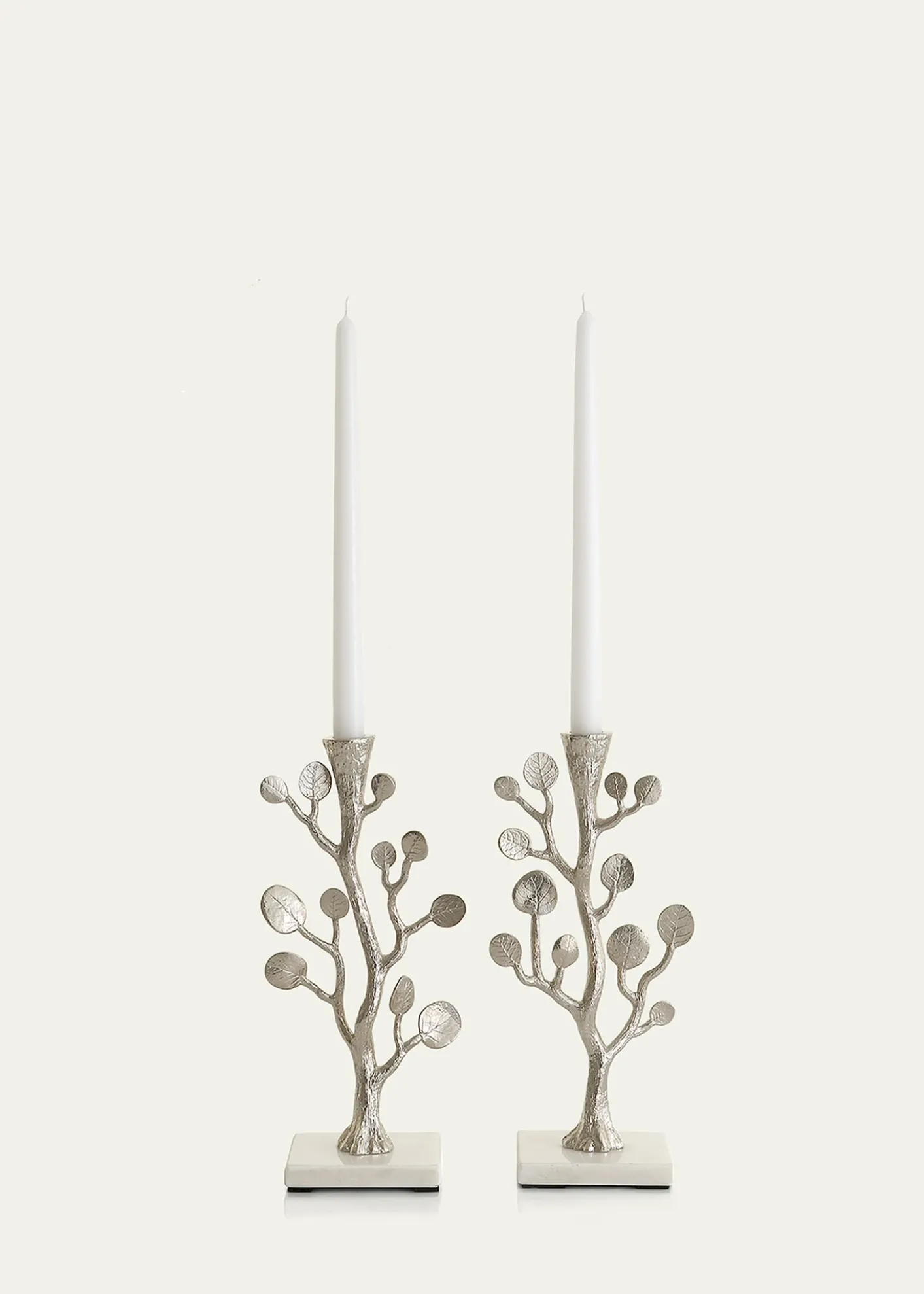 Michael AramBotanical Leaf Candleholders, Set of 2