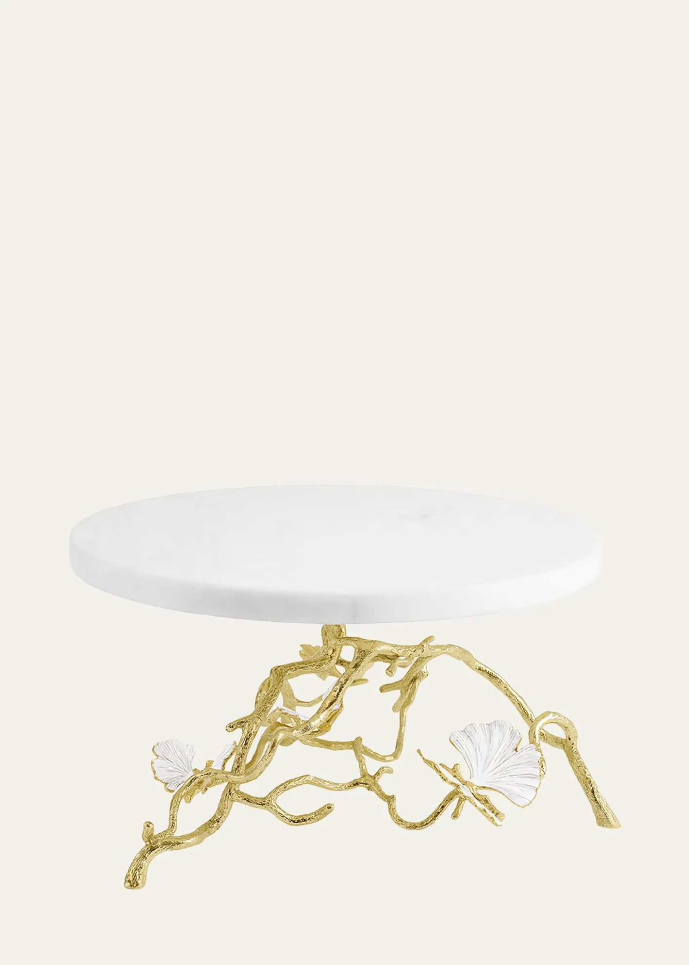 Michael AramButterfly Gingko Gold Cake Stand