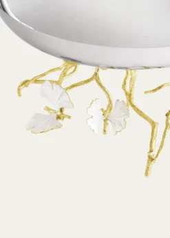 Michael AramButterfly Gingko Gold Fruit Bowl