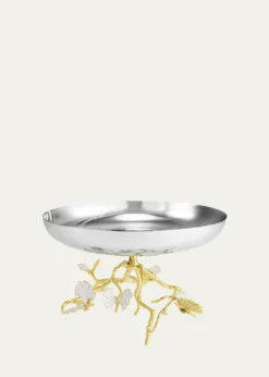 Michael AramButterfly Gingko Gold Fruit Bowl