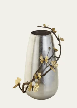 Michael AramButterfly Ginkgo Centerpiece Floor Vase
