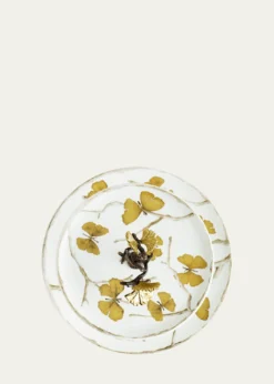 Michael AramButterfly Ginkgo 2-Tier Porcelain Etagere