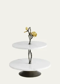 Michael AramButterfly Ginkgo Etagere Under counter
