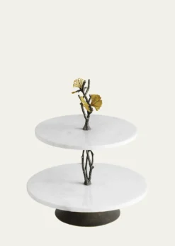 Michael AramButterfly Ginkgo Etagere Under counter