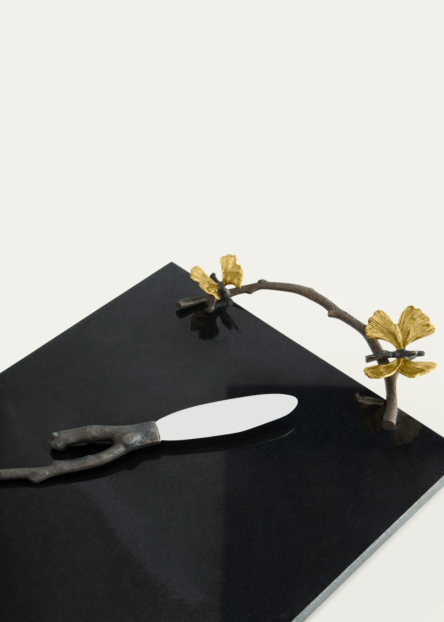Michael AramButterfly Ginkgo Cheese Board with Knife