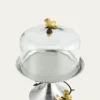 Michael AramButterfly Ginkgo Pastry Dish with Dome
