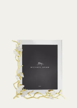 Michael AramButterfly Ginkgo White and Gold Frame, 8