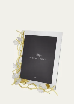 Michael AramButterfly Ginkgo White and Gold Frame, 8