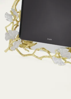 Michael AramButterfly Ginkgo White and Gold Frame, 8