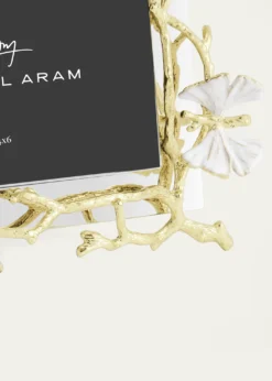 Michael AramButterfly Ginkgo White and Gold Frame, 4