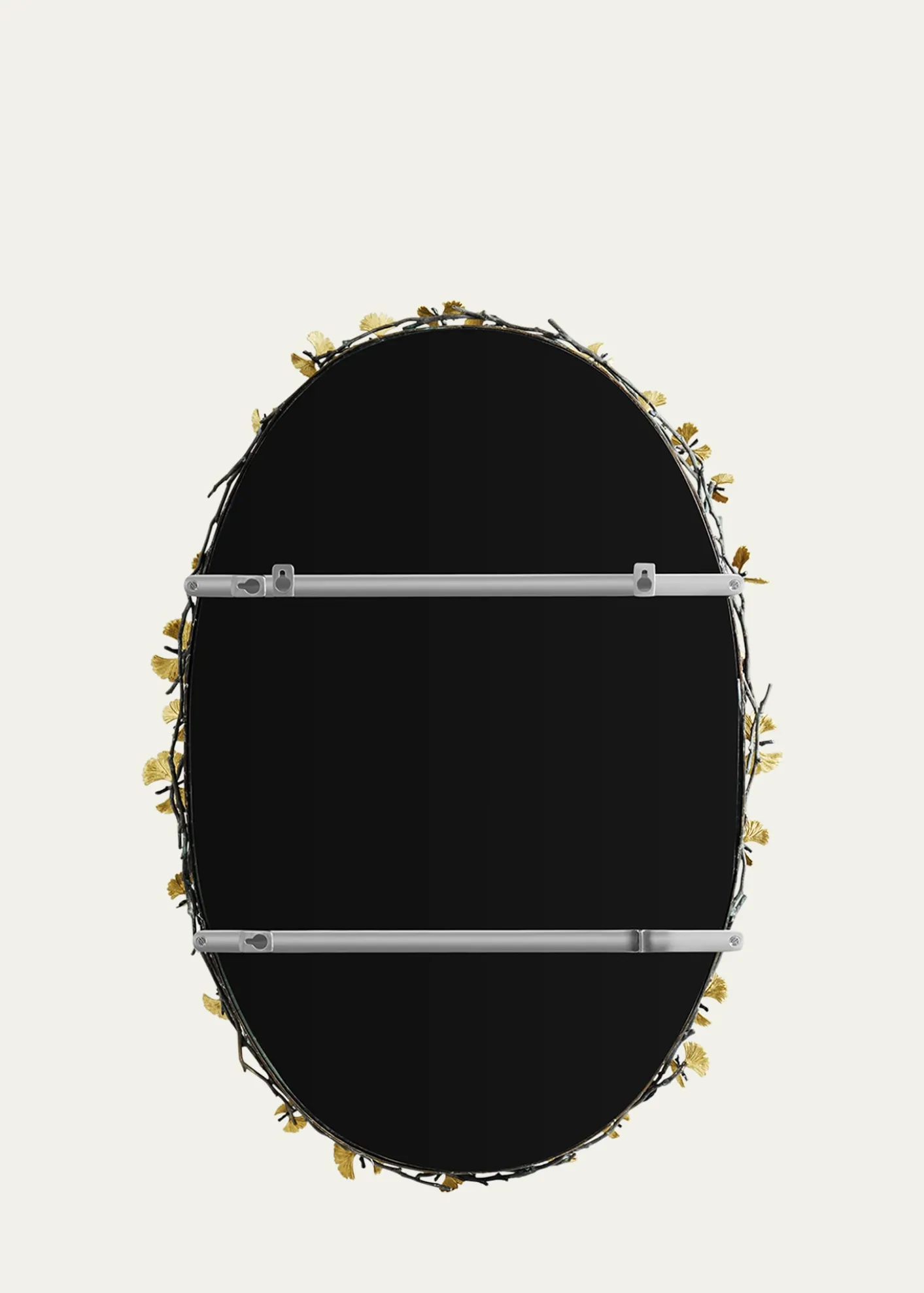 Michael AramButterfly Ginkgo Oval Wall Mirror - 39"