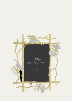 Michael AramButterfly Ginkgo Photo Frame, 4" x 6"