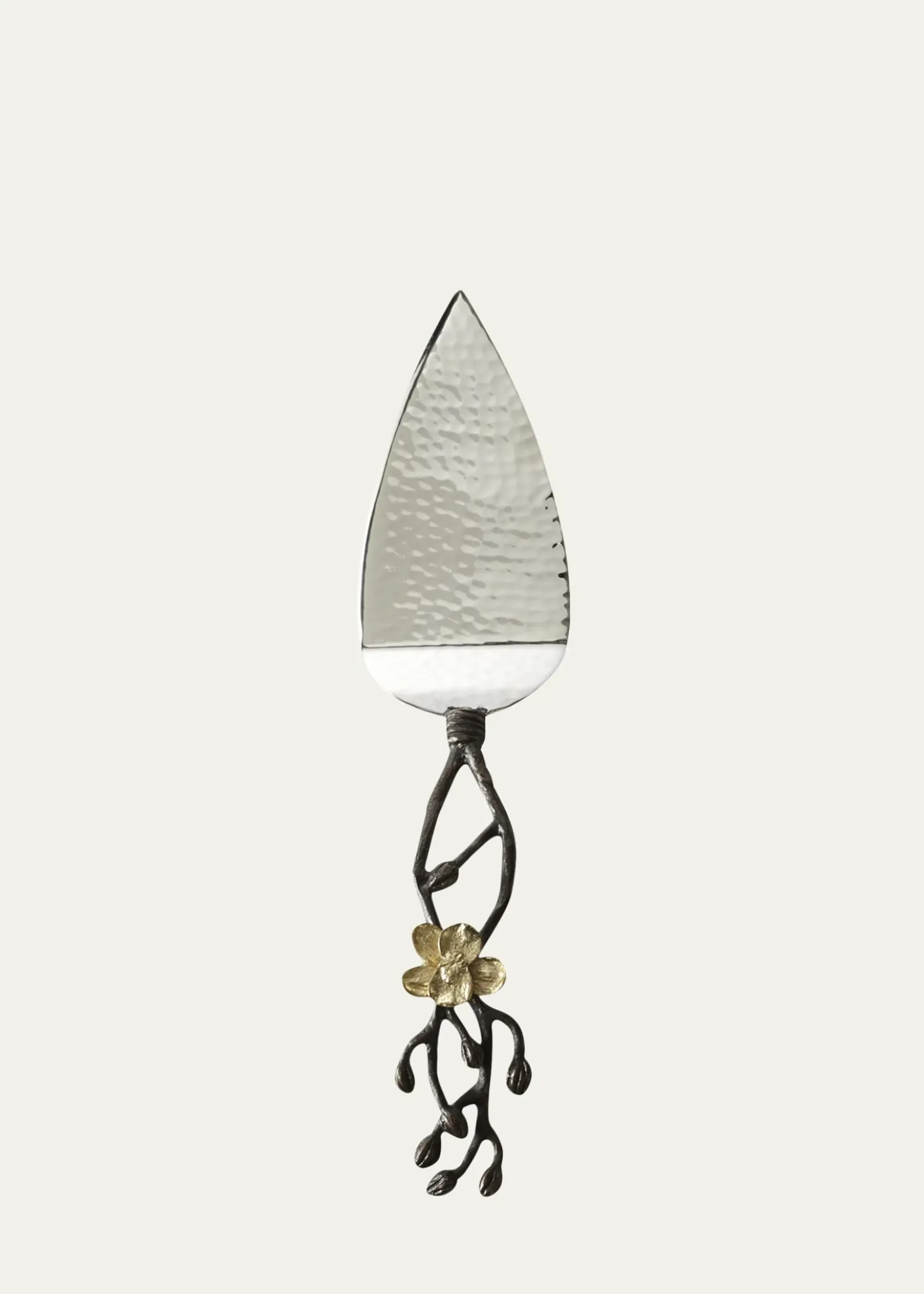Michael AramGold Orchid Cake Server