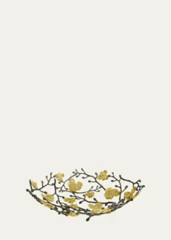 Michael AramGold Orchid Centerpiece Bowl