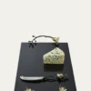 Michael AramGold Orchid Cheese Board & Knife