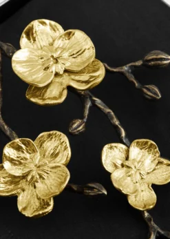 Michael AramGold Orchid Dinner Napkin Holder