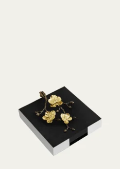 Michael AramGold Orchid Dinner Napkin Holder